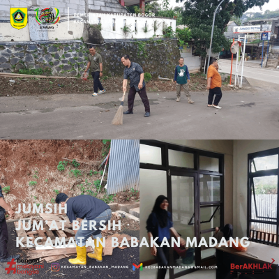 Jum’at Bersih Kecamatan Babakan Madang
