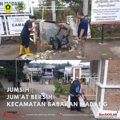 Jumsih Jum’at Bersih Kecamatan Babakan Madang