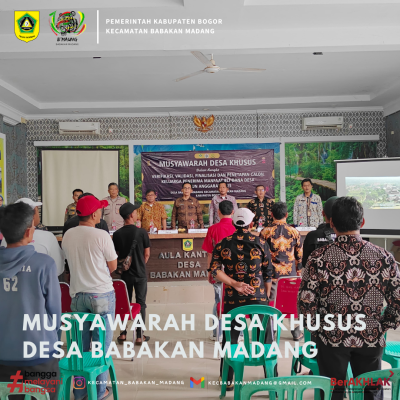 Musyawarah Desa Khusus Desa Babakan Madang