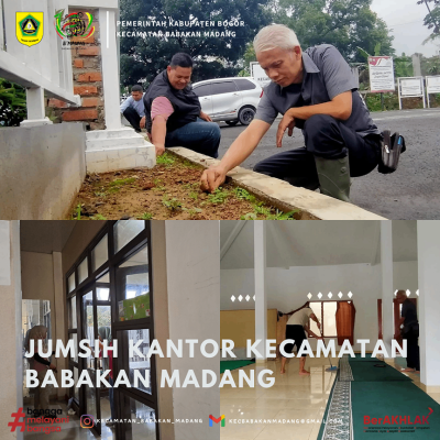 Jumsih (Jum'at Bersih) Kantor Kecamatan Babakan Madang