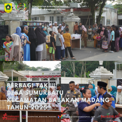 Berbagi Takjil Desa Sumurbatu Kecamatan Babakan Madang Tahun 2025
