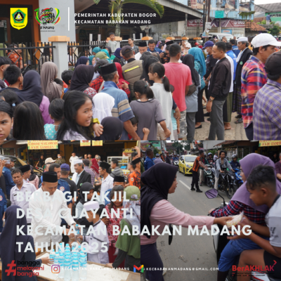 Berbagi Takjil Desa Cijayanti Kecamatan Babakan Madang Tahun 2025